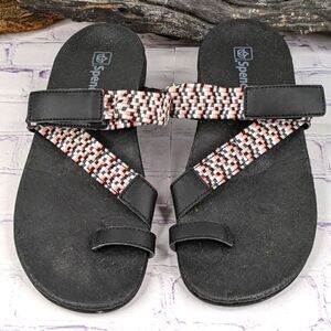 Spenco Orthotic Toe Loop Sandals - Island Slide